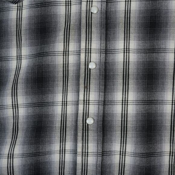 Wrangler Premium Performance Pearl Snap Western Shirt Mens XL Advance Comfort - Picture 4 of 11